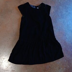 Velvet cap sleeve dress